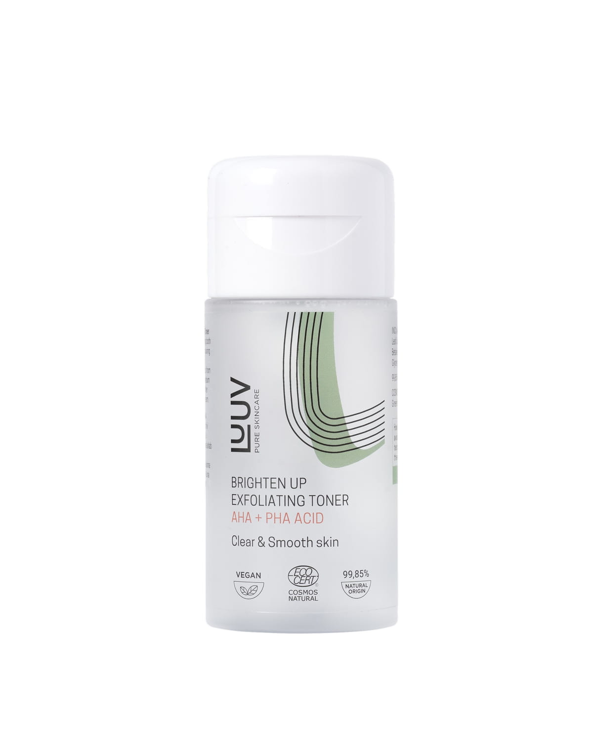 Exfoliating Face Toner with AHA + PHA Acid COSMOS, 120 ml